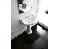 KERASAN RETRO keramické umyvadlo 56x46,5cm, bílá (4)