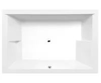 POLYSAN DUPLA obdélníková vana 180x120x54cm, bílá