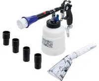 BGS Pneumatická čisticí pistole s kartáčovým a sacím nástavcem, 7dílná (1)
