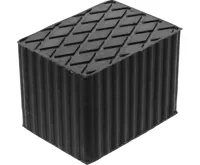 BGS Gumová podložka, pro zvedací plošiny, 160 x 120 x 115 mm
