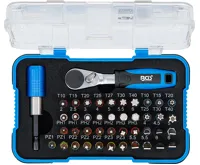 BGS Sada barevně označených bitů | s ráčnou pro bity | pohon vnější šestihran 6,3 mm (1/4") | (6)