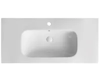 SAPHO PIEDRA keramické umyvadlo nábytkové 101x46,5cm, bílá (3)