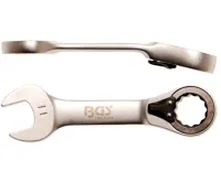 BGS Klíč očkoplochý ráčnový 11 mm, extra krátký