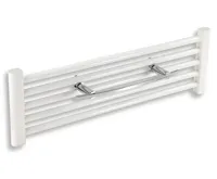 NOVASERVIS Držák ručníků na otopný žebřík 385 mm Metalia 2 chrom - 6226/1,0