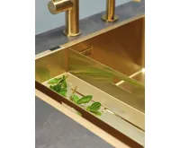 Nerezový dřez REGINOX SET MIAMI 500 GOLD + Baterie CANO + příslušenství, zlatá (8)