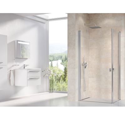 Ravak sprchové dveře CRV1-90 bright alu+Transparent