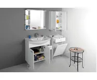 AQUALINE ZOJA/KERAMIA FRESH skříňka horní 50x76x23cm, bílá (6)