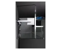 POLYSAN Doplňková vzpěra k MSBR1, 800 mm, chrom (1)