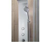 AQUALINE TUSA sprchový panel 200x1400mm, stříbrná (6)