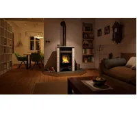 HS Flamingo Kachlová kamna AQUAFLAM VARIO ® PERU 11/7kW, kachle bílá, elektronická regulace (6)