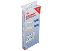 BGS Sada drátěných kartáčů, Ocelový a měděný drát, 260 mm, 2dílná (3)