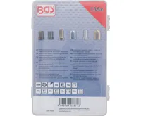 BGS Sortiment převlečných matek a šroubů na brzdové vedení,  135dílný - BGS 70341 (2)