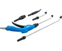 BGS Pneumatická ofukovací pistole, s 5 nástavci (1)