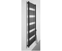 SAPHO METRO-E elektrické otopné těleso rovné 600x1620mm, 800 W, černá mat (2)