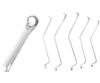 BGS Sada klíčů na brzdové odvzdušňovací šrouby, 5dílná, 7 – 11 mm