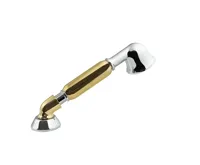 SAPHO ANTEA pětiprvková baterie na okraj vany s retro hubicí, chrom/zlato (3)