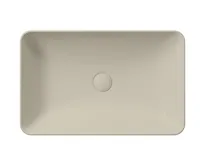 GSI NUBES keramické umyvadlo na desku 60x38cm, creta mat (3)