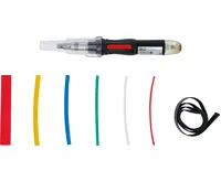 BGS Malý plynový hořák se sadou hadic smrštitelných teplem ,  barevné ,  s piezo zapalováním , (3)