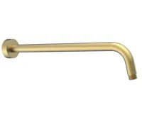 SAPHO Sprchové ramínko kulaté, 400mm, zlato mat