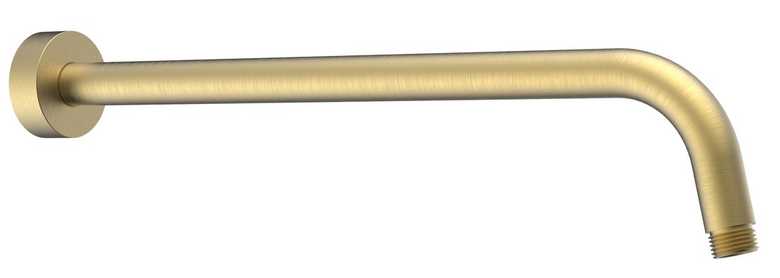 SAPHO Sprchové ramínko kulaté, 400mm, zlato mat