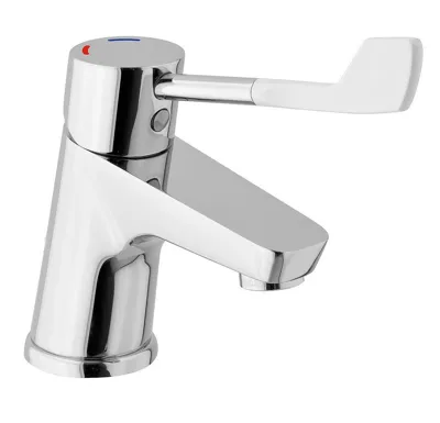 SAPHO LEA stojánková umyvadlová baterie, lékařská páka, chrom