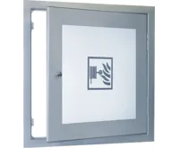 Hydranty s nerez.dvířky DN 25 - 30 m, prosklená, proudnice 10