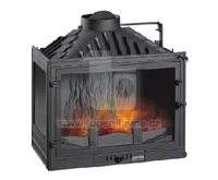 HS Flamingo Uniflam 700 STANDARD Krbová vložka - levé prosklení,s klapkou 601-713 (1)