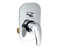 NOVASERVIS Vanová sprchová baterie s přepínačem Titania Lux chrom - 91050R,0 NOVASERVIS Vanová sprchová baterie s přepínačem Titania Lux chrom - 91050R,0