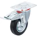BGS Otočné kolečko s brzdou, se základnou, O 100 mm