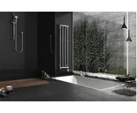 Koupelnový radiátor PMH CORAL C6C 425x1200, Chrom (5)