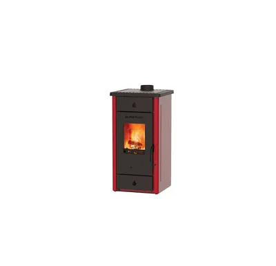 ALFA PLAM, krbová kamna ELITA III 8 kW, červená