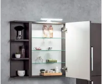 SAPHO RIWA galerka s LED osvětlením, 60x70x17cm, jilm bardini (3)