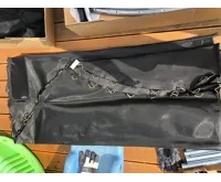 GoodJump 4UPVC modrá trampolína 366 cm s ochrannou sítí + žebřík - Inside (23)