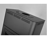 HS Flamingo Krbová kamna AQUAFLAM ® 17 s výměníkem - černá, manuální regulace (31)