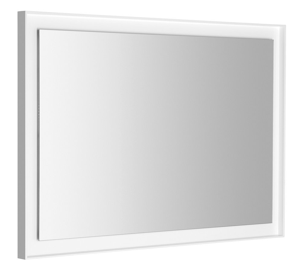SAPHO FLUT zrcadlo s LED podsvícením 1000x700mm, bílá