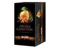 DRUID CZ s.r.o. Čaj ovocný Druid Hruška a Rakytník 18ks