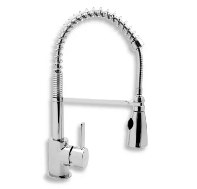 NOVASERVIS Dřezová baterie se sprškou OVAL chrom - 32481,0