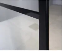 GELCO CURE BLACK sprchová zástěna 700mm, čiré sklo (8)