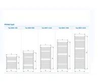 Koupelnový radiátor Korado Koralux Rondo Max KRM 600/1820 (1)