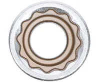 BGS Hlavice nástrčná 1/2" 18 mm, 12ti hranná, prodloužená (1)