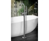 SAPHO Vanová baterie s připojením do podlahy, chrom (3)