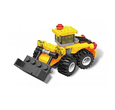 Kids World Logická stavebnice LOGIS bagr 57 ks