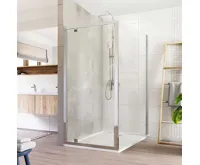 LIMA Sprchový kout, obdélník, 90x100 cm, chrom ALU, sklo Čiré LIMA Sprchový kout, obdélník, 90x100 cm, chrom ALU, sklo Čiré