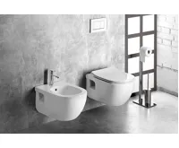 SAPHO BRILLA bidet závěsný, 35,5x53 cm, bílá (5)