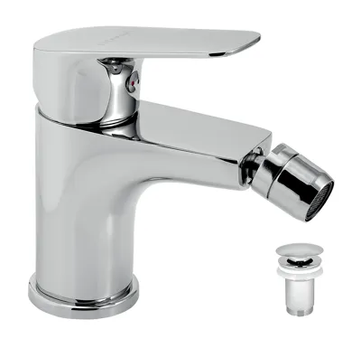 NOVASERVIS Bidetová baterie s výpustí Titania Pure, chrom - 90311,0