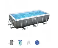Bestway Bazén Power Steel Rattan 4,04 x 2,01 X 1 m - 56721 (1)