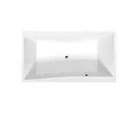 POLYSAN QUEST SLIM obdélníková vana 180x100x49cm, bílá (1)