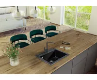 GRANISIL ELDOS 560 Granitový dřez, černý (6)