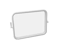 JIKA UNIVESUM Zrcadlo nastavitelné bez páčky 600x450, Nerez JIKA UNIVESUM Zrcadlo nastavitelné bez páčky 600x450, Nerez