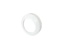 Krycí rozeta nízká, pro připojovací kusy přímé a odtoková kolena,PP